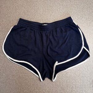 Women’s Colsie blue lounge casual pull-on shorts M